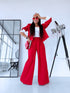 "MAJORY 74" set - jacket + pants - RED